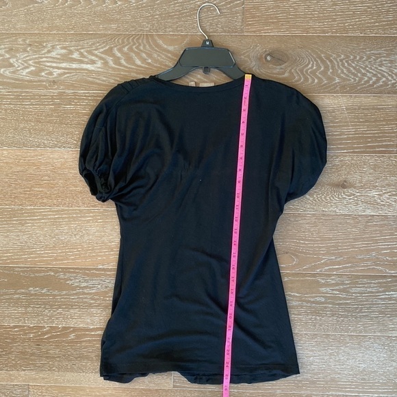 Halogen Fashion Fitted T Shirt | Black | S - Picture 2 of 3